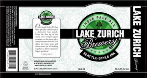 Lake Zurich Brewery Seattle-style IPA