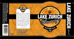 Lake Zurich Brewery Alpine Ale February 2017