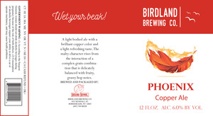 Birdland Brewing Company Phoenix February 2017