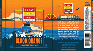 Great South Bay Brewery Blood Orange Pale Ale February 2017
