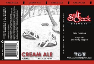 Salt Creek Brewery Cream Ale