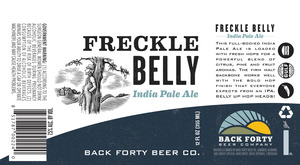 Back Forty Beer Co. Freckle Belly February 2017