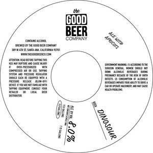 The Good Beer Company Dinosour February 2017