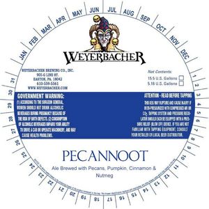 Weyerbacher Pecannoot January 2017