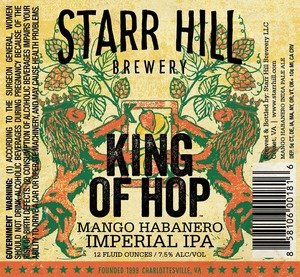 Starr Hill King Of Hop Mango Habanero February 2017