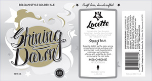 Lucette Brewing Company Shining Dawn January 2017