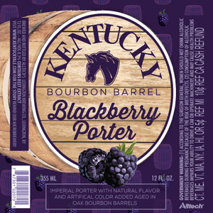 Alltech's Lexington Brewing Co. Ky Bourbon Barrel Blackberry Porter