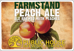 Public House Brewing Company Farmstand Peach Ale February 2017