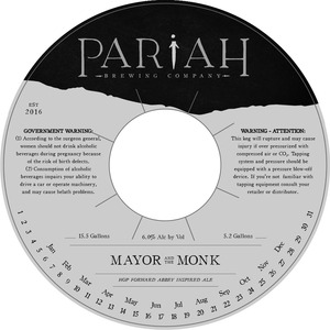 Mayor And The Monk Hop Forward Abbey Inspired Ale