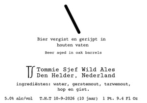 Tommi Sjef Wild Ales 