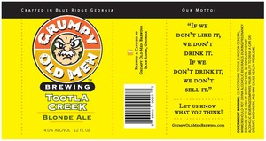 Grumpy Old Men Brewing Tootla Creek