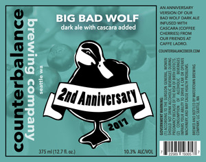 Counterbalance Brewing Company Big Bad Wolf
