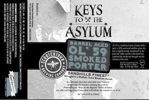 Keys To The Asylum Barrel Aged Ol' 59 Smoked Porter