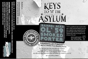 Keys To The Asylum Barrel Aged Ol' 59 Smoked Porter February 2017