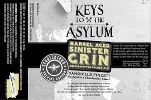 Keys To The Asylum Barrel Aged Sinister Grin Belgian-style February 2017