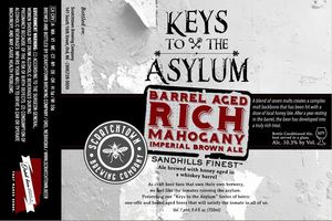 Keys To The Asylum Barrel Aged Rich Mahogany Imperial Brown February 2017