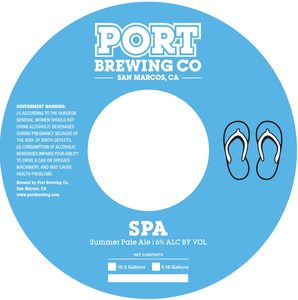 Port Brewing Co Spa February 2017