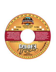 Mammoth Brewing Company Golden Trout Kolsch Style Ale