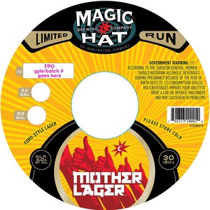 Magic Hat Mother Lager February 2017