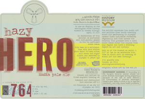 Three Magnets Brewing Co. Hazy Hero India Pale Ale February 2017