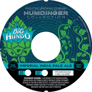 Humdinger Collection Big Hundo Imperial India Pale Ale