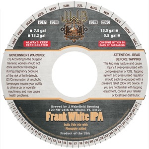 J. Wakefield Brewing Frank White IPA