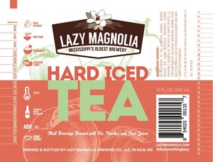 Lazy Magnolia Brewing Company Hard Iced Tea