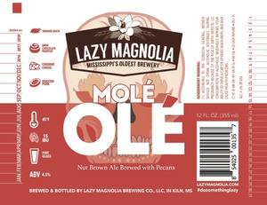 Lazy Magnolia Brewing Company Mole Ole