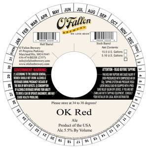 O'fallon Ok Red Ale