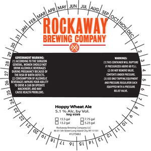 Rockaway Brewing Company February 2017