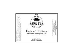 Empirical Evidence Imp. India Pale Ale 