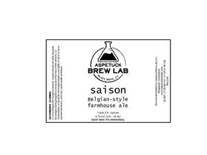 Saison Belgian-style Farmhouse Ale 