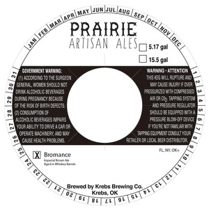 Prairie Artisan Ales Bromance February 2017