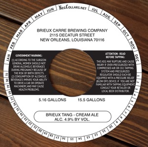Brieux Tang Cream Ale