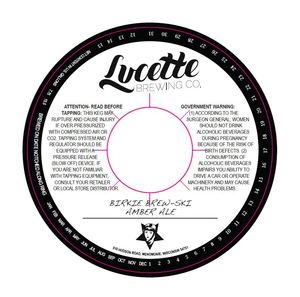 Lucette Brewing Company Birkie Brew-ski