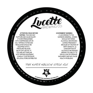Lucette Brewing Company The Kurve
