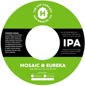 The Hop Concept Mosaic & Eureka February 2017