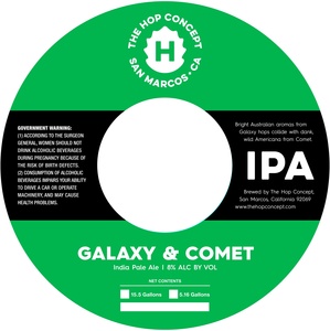 The Hop Concept Galaxy & Comet