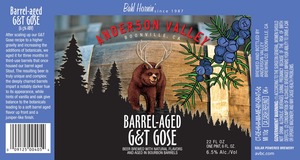 Anderson Valley Brewing Company G&t Gose February 2017