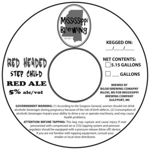 Mississippi Brewing Company Red Headed Step Child
