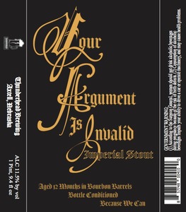 Your Argument Is Invalid Imperial Stout