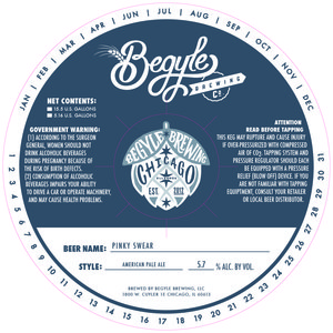 Begyle Brewing Pinky Swear February 2017