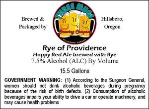 Three Mugs Brewing Rye Of Providence