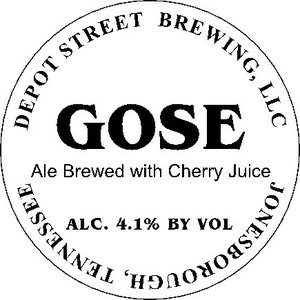 Depot Street Brewing Gose Gose