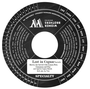 Widmer Brothers Brewing Co. Lost In Cognac Barrels February 2017