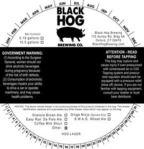 Hog Lager February 2017