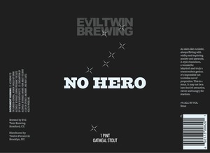 Evil Twin Brewing No Hero