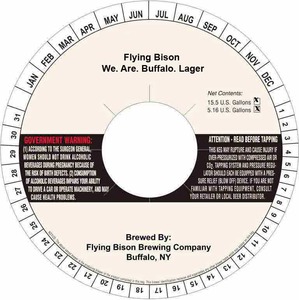 Flying Bison We.are.buffalo.lager
