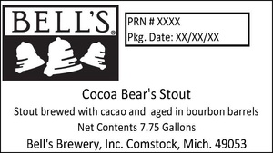 Bell's Cocoa Bear's Stout February 2017