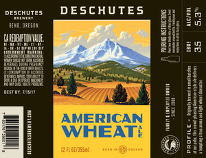 Deschutes Brewery American Wheat